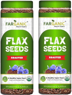 

FARGANIC Roasted Flax Seeds(500, Pack of 2)