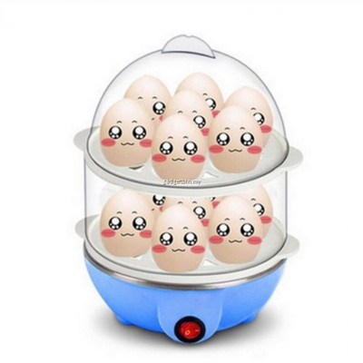 

Sajani Electric 2 Layer Egg Boiler Cooker and Steamer Egg Cooker(14 Eggs)