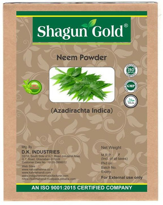 

Shagun gold Set of 2 Pure Natural Neem powder for face pack & skin care 100gmX2(200 g)