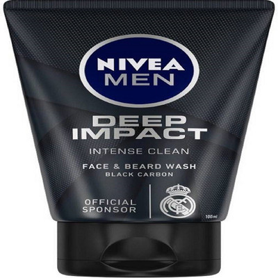 

Nivea Men Deep Impact Face Wash, Pack of 2 (100 g) Face Wash(200)
