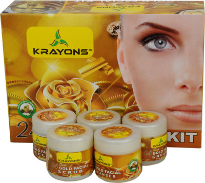 

KRAYONS 24 KARAT GOLD FACIAL KIT 250 g
