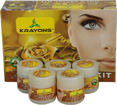 

KRAYONS 24 KARAT GOLD FACIAL KIT 25 g