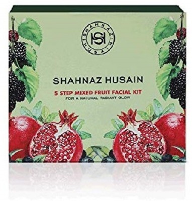 Shahnaz Husain 5 Step Mixed Fruit Facial Kit (Pack Of 2)(2 x 50)