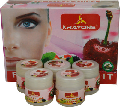 

KRAYONS FRUIT FACIAL KIT 125 g(Set of 5)