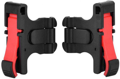 

LIFEMUSIC Gaming Joystick Buttons Controller Gamepad Mobile Cell Phone Shooter Trigger Fire Button Aim Key For PUBG Fortnite Gaming Accessory Kit(Red, Black, For Android, iOS)