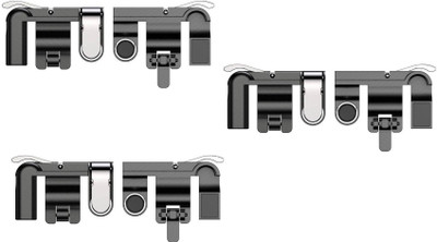 

FKU Set Of 3 Pubg Sensitive Shoot/aim Buttons L1 R1 Trigger Mobile Game Controller For Andriod & Ios Gaming Accessory Kit Gaming Accessory Kit(Black, For Mac OS)