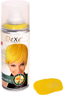 

Dexe Women and Men Temporary Hair Color(Yellow)