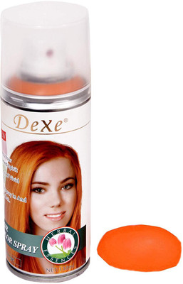 

Dexe Women and Men Temporary Hair Color(Orange)