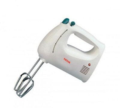 

Nova Plastic Household Appliances NM-62 Hand Mixer/Beater(White,250W) 220 Hand Blender(White)