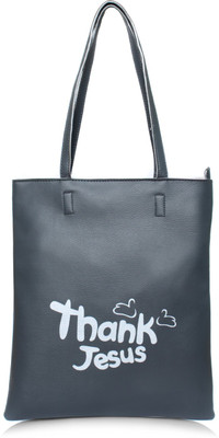 Leather Land Tote(Grey)