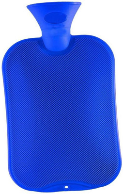 

CRETO Hot Water Bottle Non Electric Rubber 1 L Hot Water Bag(Blue)
