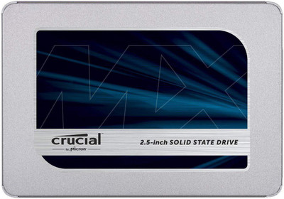 

Crucial MX500 500GB 3D NAND SATA 2.5 Inch 500 Laptop Internal Solid State Drive (CT500MX500SSD1)