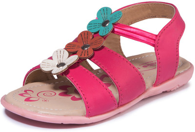 

Khadim's Girls Sling Back Flats(Red