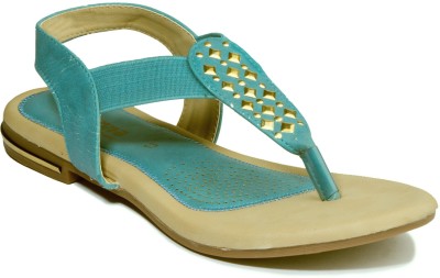 

Khadim's Girls Sling Back Flats(Green, Blue