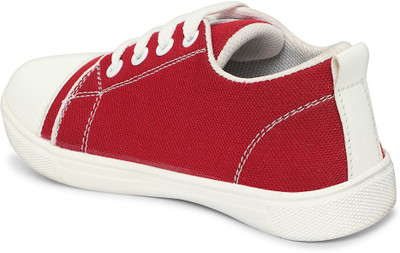 

FOOTSY Boys & Girls Lace Sneakers(Red