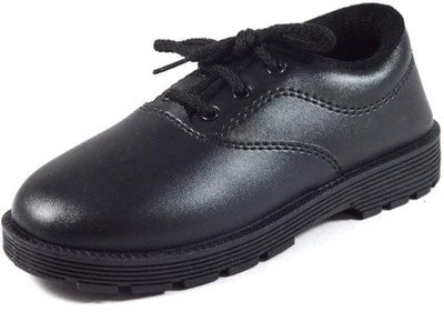 TRUMP Boys Lace Derby Shoes(Black