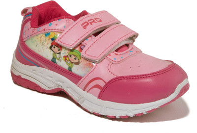 

Khadim's Girls Velcro Sneakers(Pink