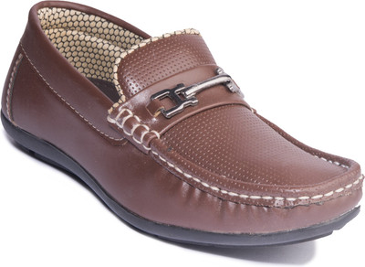 

Khadim's Boys Slip on Loafers(Brown