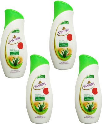 

SANTOOR MOISTURISING BODY LOTION 125ML WITH SANDALWOOD & ALOEVERA EXTRACTS(125)