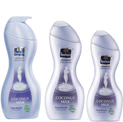 

parachute coconut milk body lotion Deep Nourish 400ml+250ml+100ml(750 ml)