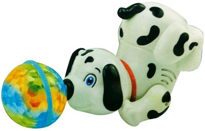 

lifestylesection FANTASTIC AND AMAZING 3D LIGHT DANCING DOG FOR NEW BORN BABY GIFT (MULTI COLOR)(Multicolor)