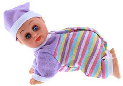

A M TRADERS Cute and Clever Baby with Music and Dancing Baby Toy for Kids Multicolor(Multicolor)