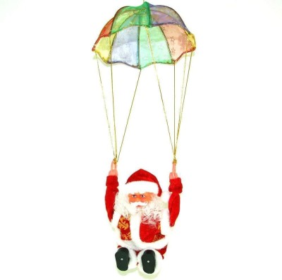 

DP Endeavors Musical Santa Claus with Jingle Bells Music, Performs Stunts in Air on Parachute Christmas(Multicolor)