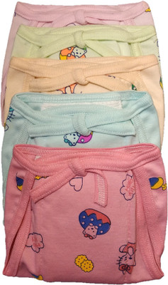 

Baby Shopiieee Printed Padded Cloth Nappies - set of 5 (3-6 Months, Multicolor