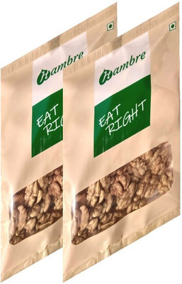 

Hambre Walnut Kernal Indian Akhrot, 300g each, pack of 2 Walnuts(600 g, Pouch)