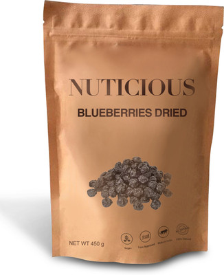 

FITJARS Blueberries dried Raw-450Gm Blueberry(450 g, Pouch)
