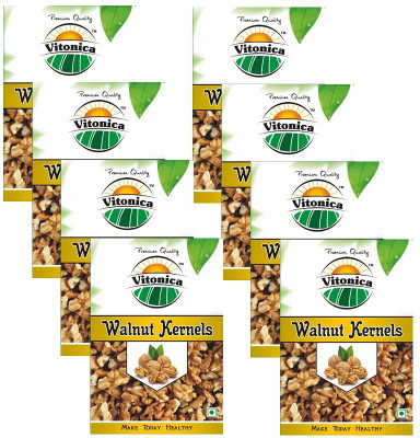 

vitonica Walnut Kernel Quarter 200g pack of 8 Walnuts(200 g, Vacuum Pack)