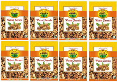 

vitonica Light Broken Walnut 250g pack of 8 Walnuts(250 g, Vacuum Pack)