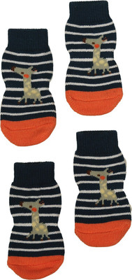 

PUPPY LOVE Socks for Dog(Blue, Orange