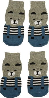 

PUPPY LOVE Socks for Dog(Grey