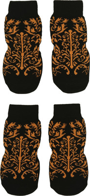 

PUPPY LOVE Socks for Dog(Brown, Orange