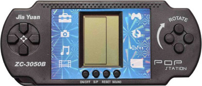 

Global POP Station Hand Video Game Multicolor with Brain Training Brick Game (black(1 Pieces)