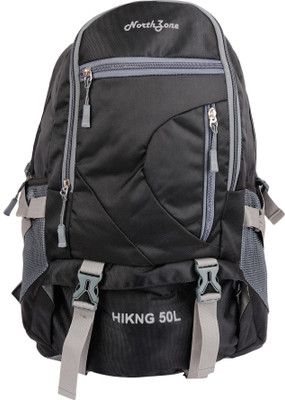 

northzone HIKING BLACK Rucksack - 50 L(Black)