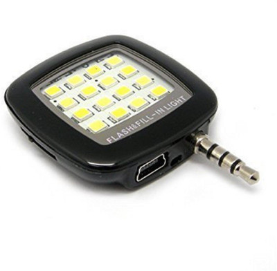 

MOBIRON 16 Selfie Flash(Adjustable Brightness Black)