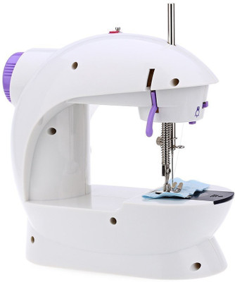 

GSPLR GS World 4-in-1 Powerstitch Portable and Compact 4 In 1 Mini Adapter Foot Pedal Electric Sewing Machine( Built-in Stitches 1)