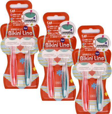 

Kai Bikini Line Razor for Women (Pack of 3)(Pack of 3)