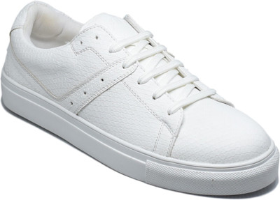 DOC Martin Sybor White Sneakers For Men(White)