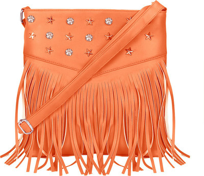 

Bpbag1 Women Casual Beige PU Sling Bag
