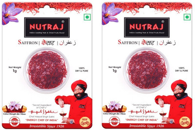 

Nutraj Saffron Blister Pack 2g (2 X 1g) (ISO 3632 CAT-1)(2 x 1 g)