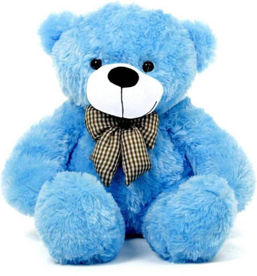 

BN SOFT TOYS Soft and lovable teddy bear for Girl and Kids [BLUE , 4 Feet] - 122 cm(Blue)