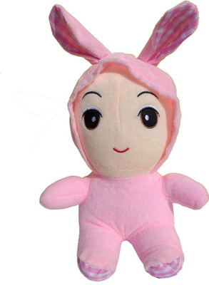 

Worthyy Enterprises cute Baby pink soft cartoon character - 20 cm(Black)