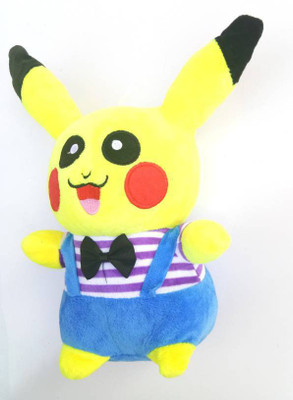 

popo Pikachu Teddy Soft Toys - 25 cm (Yellow and blue) - 25 cm(Yellow, Blue, Multicolor), Blue;multicolor;yellow