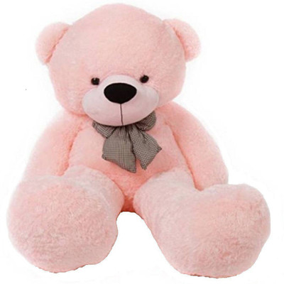 

Tanish Soft Toys 4 Feet Teddy Bear For Gift (Pink Color) - 122 cm(Pink)