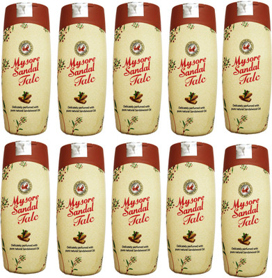 

Mysore Sandal TALC 100GM PERFUMED WITH PURE NATURAL SANDALWOOD OIL(100 g)