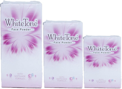 

White Tone 2 FACE POWDER 30GM+ 2 FACE POWDER 50GM+ 1 FACE POWDER 70GM(30 g)