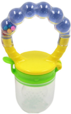 

Baby Shopiieee Baby Pacifier Kid Nipple Fresh Food Paste Nibbler Feeder Feeding Wean Tool Safe Baby Supplies Easy Use - Multi (Pack of 1) Fruit Nibbler(Multicolor)